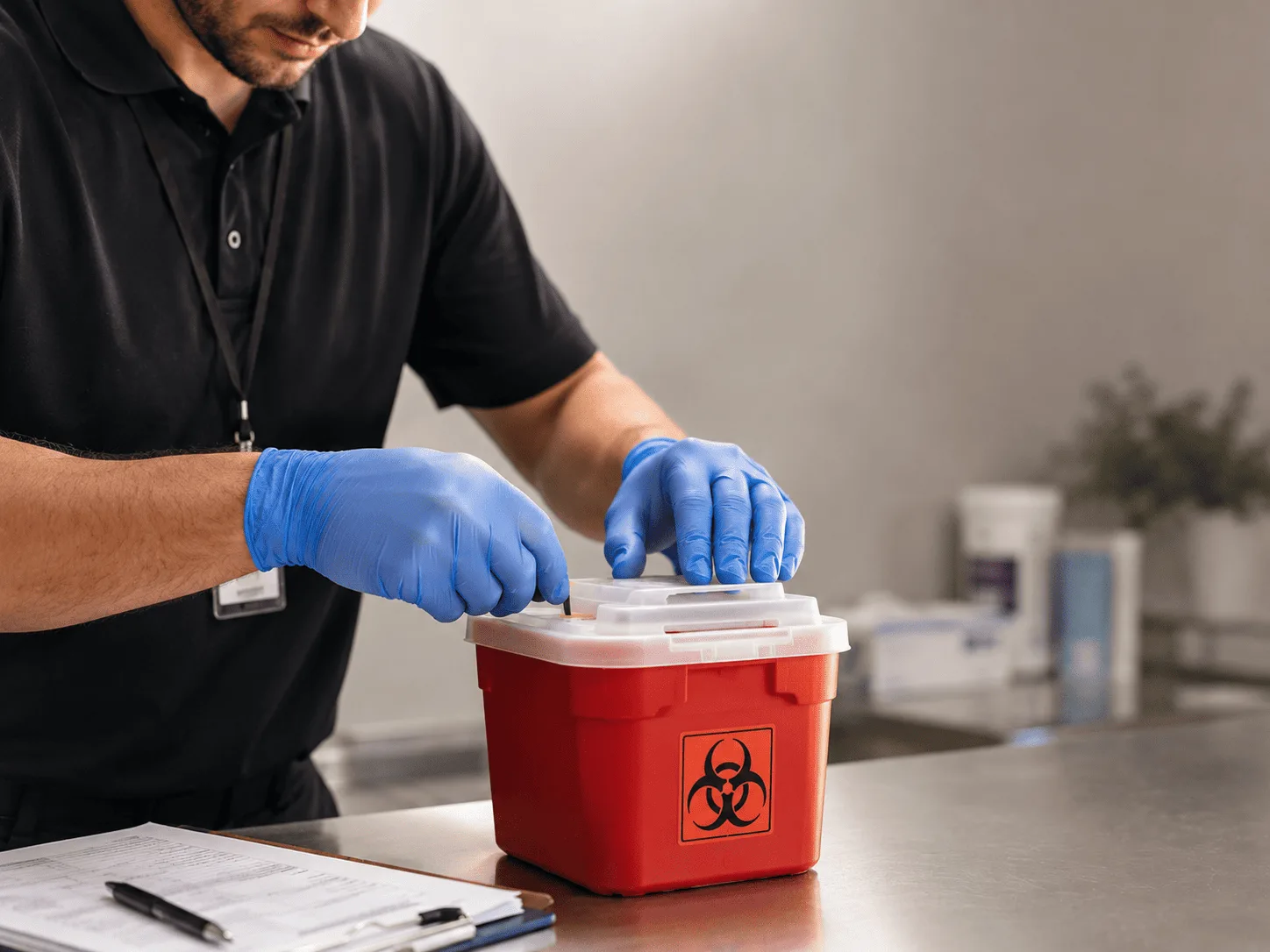 Why choose Sharps Waste Disposal in Burlington, OK
